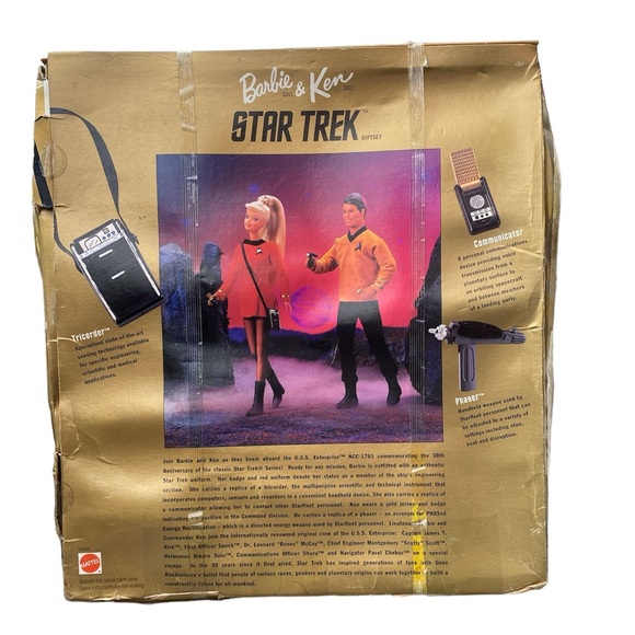 Barbie & Ken Star Trek 30th Anniversary Collectors Edition 1996 - Picture 2 of 3